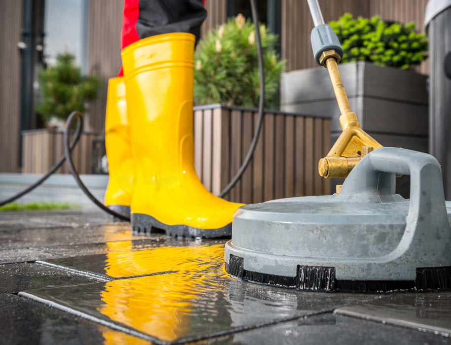 Terrassenreinigung